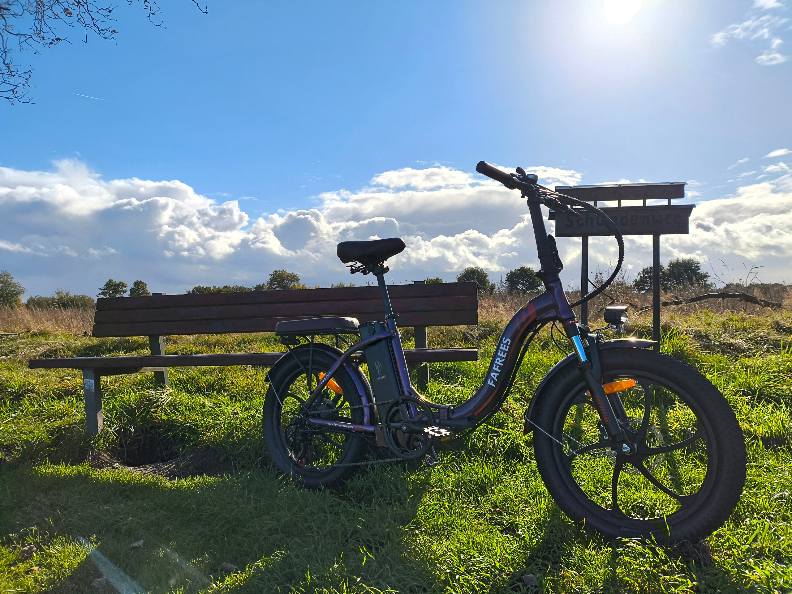 Das Fafrees F20 Pro fühlt sich nicht nur in der Stadt wohl | Quelle: ebiketester24.de